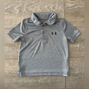 Under Armour Kids Polo Shirt in Gray